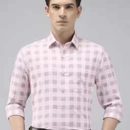 Arrow Slim Fit Checked Pure Cotton Formal Shirt-picture-8