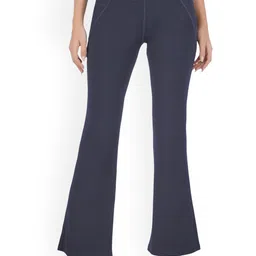 BLUEFICUS High-Rise Anti-Microbial Flared Training Tights-image-7