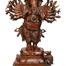 Exotic India Brown Religious Figurine Showpiece-image-27