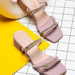 DressBerry Women Party Block Sandals-43