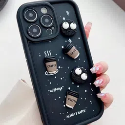CASE CREATION Typography Printed iPhone 15 Back Case Mobile Accessories image 2