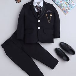 Sangria Boys 5-Piece Single Breasted Suit-image-78