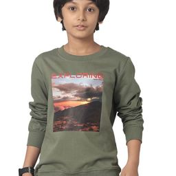 UNDER FOURTEEN ONLY Boys Printed Cotton Sweatshirt-image-28
