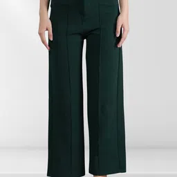 Belfry Women Straight Fit High-Rise Pleated Trousers-picture-25