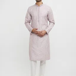 Twamev Men Embroidered Regular Thread Work Kurta with Churidar-picture-22