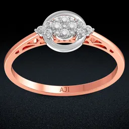 Joyalukkas 18KT Gold Diamond-Studded Finger Ring-picture-1
