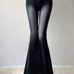 KPOP Women Squeeze Hug Skinny Fit Trousers-image-98