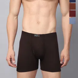 VIMAL JONNEY Pack Of 5 Cotton Assorted Trunks MAGIC_BLUE_G.._05-picture-15