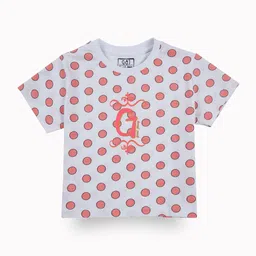 Gini and Jony Polka Dot Print Cotton Crop Top-picture-26