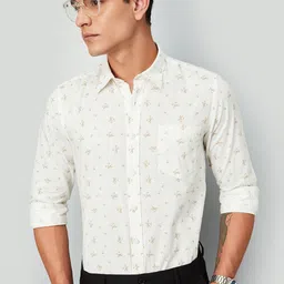 max Men Opaque Printed Casual Shirt-image-83