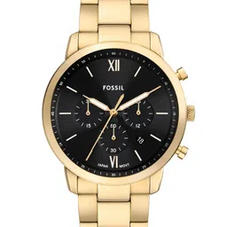 Fossil Men Dial & Stainless Steel Straps Analogue Watch AK_FS6093-12