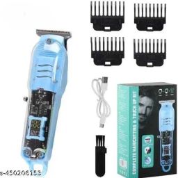 Zeus Volt Professional hair clipper trimmer salon use led display rechargeable Trimmer 60 min Runtime 4 Length Settings-image-89