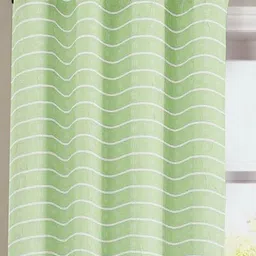 Dekor World Multicoloured Set of 2 Window Curtain image 3