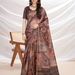 Mantrotsav Floral Saree-image-55