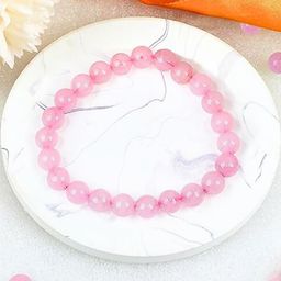 Original Rose Quartz Bracelet | Certified Of Authenticity-image-91