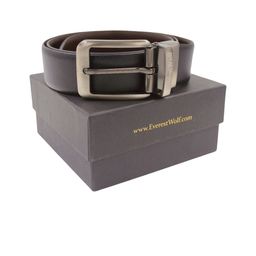 Everestwolf Men Textured Leather Formal Belt-image-56