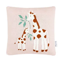 Pomme Blue & White Cartoon Characters Square Cushion Covers-20