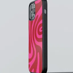 macmerise Abstract Printed iPhone 13 Pro Max Back Case Mobile Accessories-1