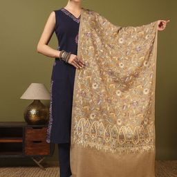 Kala Maison Floral Embroidered Shawl-picture-8