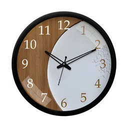 Aura Multicoloured & Multicoloured Printed Contemporary Wall Clock-13