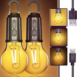 Camping Light Clip Led Bulb Dimmable Rechargeable Emergency Bulb 4 hrs Bulb Emergency Light-image-16