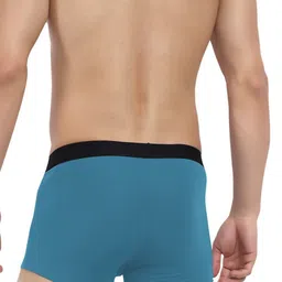LOGGERHEAD Pack Of 2 Cotton Outer Elastic Trunk LHFT004-Aqua-Anthra-Aqua-Anthra image 4