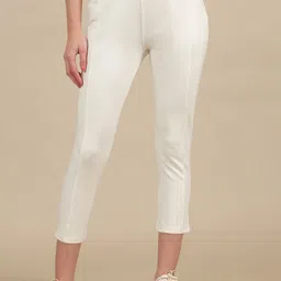 elleven Women Calf-Length Yoga Tights With Side Pockets-picture-47
