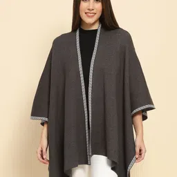 Global Republic Open Front V Neck Shrug-1
