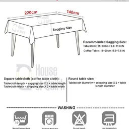 Aura Set Of 7 Dark Green & Red Printed Table & Chair Covers image 3