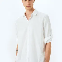 Koton Men Opaque Casual Shirt-image-33