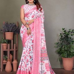 SHREEJI DESIGNER Floral Zari Saree-22