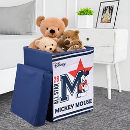 YK Blue & White Disney Mickey Star Printed Regular Multi-Utility Organisers-image-76