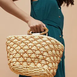 Ginger by Lifestyle Women Textured Structured Handheld Bag-image-27