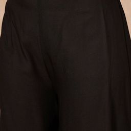 InWeave Round Neck Kurta with Palazzos & Dupatta image 5