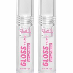 GLAM21 Set Of 2 Gloss Floss Non Sticky Lightweight Lip Luminizer- 5 g Each- Transparent image 5
