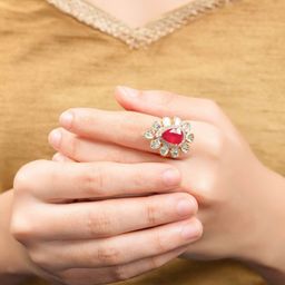 Tyaani Jewellery by Karan Johar Women Ring Diamond-image-50