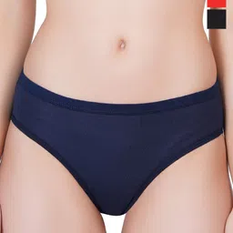 Liigne Pack Of 3 Mid-Rise Basic Briefs VCPC1795-XS-image-79