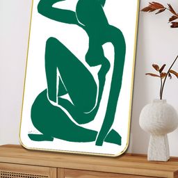 SAF White & Green Wood Other Wall Paintings-image-1