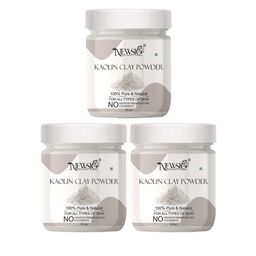 Newsio Set Of 3 Pure & Natural Kaolin Clay Powder For Skin - 100 g Each-17