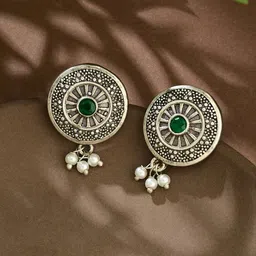 Fabindia Women Circular Studs Earrings-36