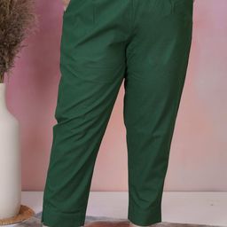 Moda Rapido Women Mid Rise Loose Fit Regular Trousers-picture-36