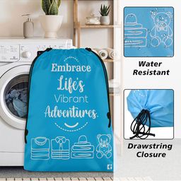 Kuber Industries Blue & White 2 Pieces Printed Regular Multi-Utility Organisers image 2