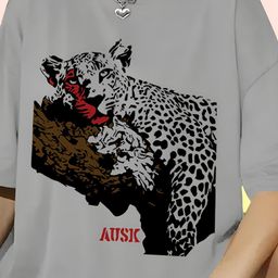 AUSK Women Typography Printed Pockets T-shirt-picture-3