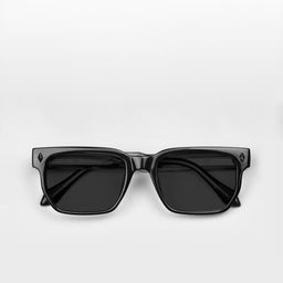 SAM & MARSHALL Unisex Square Sunglasses with UV Protected Lens LONAR_WHITE_2854 image 4