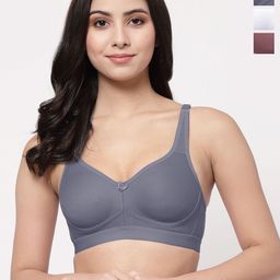 College Girl Pack Of 3 Full Coverage Lightly Padded Minimizer Bra-image-57