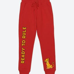 YK Disney Boys Lion King Printed Mid-Rise Joggers-image-37