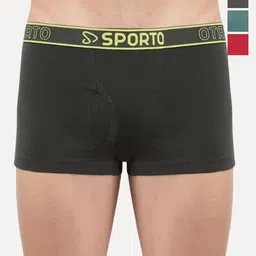 Sporto by Macho Pack Of 4 Short Trunks-picture-4