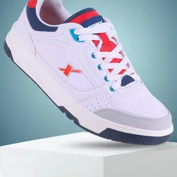 Sparx Men PU Round Toe Sneakers-image-78
