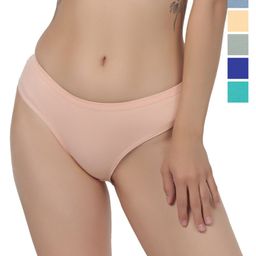 Liigne Pack Of 6 Mid-Rise Basic Briefs VCPC2311-XS-image-51