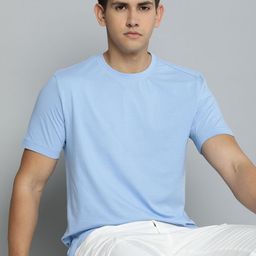 R.Code by The Roadster Life Co. Men Round Neck Cotton Tshirts-image-8